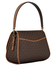 MICHAEL KORS HOLMES Torba na ramię z paskiem na ramię brązowy/żołądź - Torby damskie - 4
