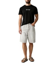 TRUSSARDI BASIC Koszulka bawełniana z kr&oacute;tkim rękawem czarny - Koszulki męskie - 4