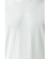 TRUSSARDI BASIC Koszulka bawełniana z kr&oacute;tkim rękawem lazur - Koszulki męskie - 5