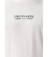 TRUSSARDI BASIC Koszulka bawełniana z kr&oacute;tkim rękawem biały - Koszulki męskie - 5