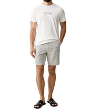 TRUSSARDI BASIC Koszulka bawełniana z kr&oacute;tkim rękawem biały - Koszulki męskie - 4