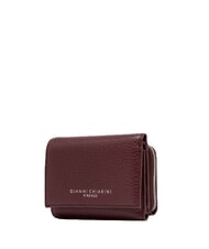 GIANNI CHIARINI WALLETS GRAIN Mały portfel ze sk&oacute;ry młotkowanej - Portfele damskie