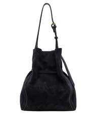 GIANNI CHIARINI SIENNA Sk&oacute;rzana torba wiaderkowa, torba na ramię noc - Torby damskie - 4