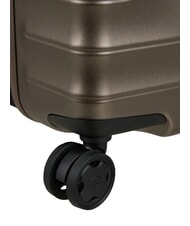 SAMSONITE LIN'AIR W&oacute;zek średni, rozszerzalny matowy brąz - W&oacute;zki twarde - 3
