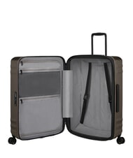 SAMSONITE LIN'AIR W&oacute;zek średni, rozszerzalny matowy brąz - W&oacute;zki twarde - 4