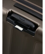 SAMSONITE LIN'AIR W&oacute;zek średni, rozszerzalny matowy brąz - W&oacute;zki twarde - 8