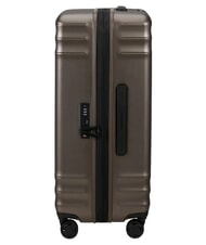 SAMSONITE LIN'AIR W&oacute;zek średni, rozszerzalny matowy brąz - W&oacute;zki twarde - 11