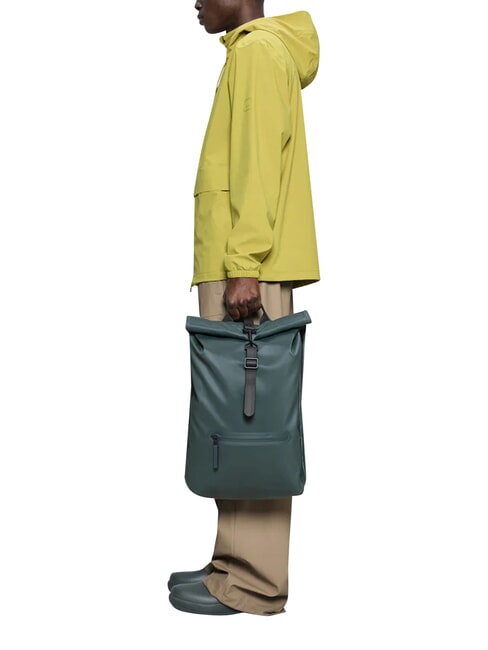 ROLLTOP RUCKSACK Duży wodoodporny plecak mistyk - Plecaki szkolne i rekreacyjne