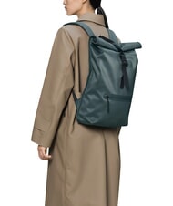RAINS ROLLTOP RUCKSACK Duży wodoodporny plecak mistyk - Plecaki szkolne i rekreacyjne - 2