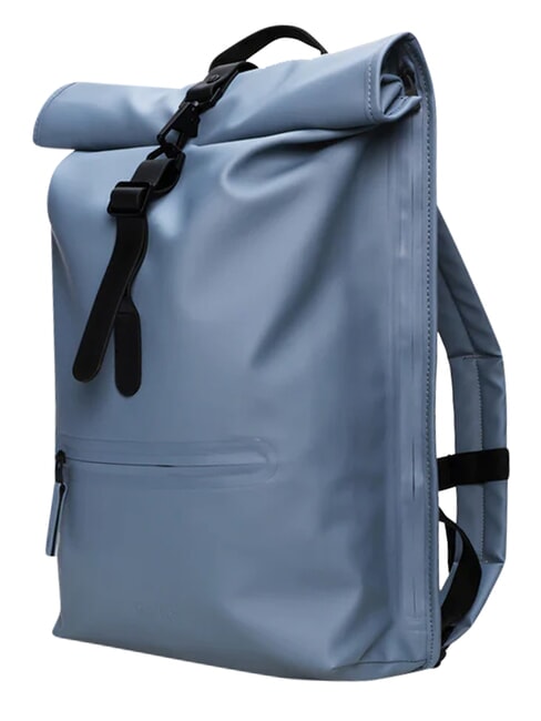 ROLLTOP RUCKSACK Duży wodoodporny plecak niebieski zmierzch - Plecaki szkolne i rekreacyjne