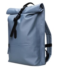 RAINS ROLLTOP RUCKSACK Duży wodoodporny plecak niebieski zmierzch - Plecaki szkolne i rekreacyjne - 3