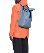RAINS ROLLTOP RUCKSACK Duży wodoodporny plecak niebieski zmierzch - Plecaki szkolne i rekreacyjne - 2
