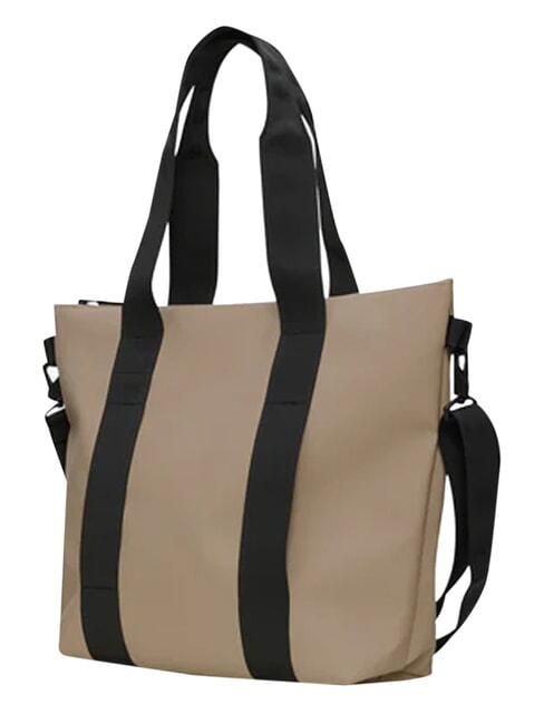 TOTE BAG MINI Torba wodoodporna beżowy - Torby damskie