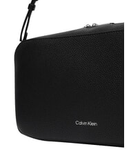 CALVIN KLEIN WEBBING Torba na ramię z paskiem na ramię na czarno - Torby damskie - 3