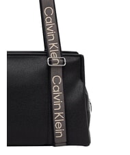 CALVIN KLEIN WEBBING Torba na ramię na czarno - Torby damskie - 4