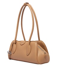 CALVIN KLEIN EMBLEM TRIO Torba na ramię tanina - Torby damskie - 5
