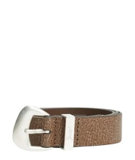 TOMMY HILFIGER TJW SEASONAL COOL Pasek sk&oacute;rzany ciemny khaki g&oacute;rski - Paski - 4