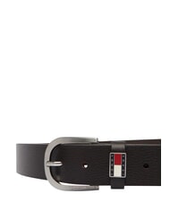 TOMMY HILFIGER TJM RYAN Pasek sk&oacute;rzany ciemnobrązowy - Paski - 3