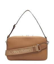 CALVIN KLEIN WEBBING Torba na ramię z paskiem na ramię tanina - Torby damskie - 4