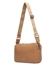 CALVIN KLEIN WEBBING Torba na ramię z paskiem na ramię tanina - Torby damskie - 6