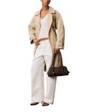 CALVIN KLEIN EMBLEM TRIO Torba na ramię pyszne/antyczne srebro - Torby damskie - 2
