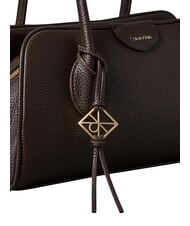 CALVIN KLEIN EMBLEM TRIO Torba na ramię pyszne/antyczne srebro - Torby damskie - 5