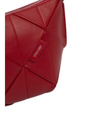 CALVIN KLEIN WOVEN Torba na ramię Wino Bordeaux - Torby damskie - 4