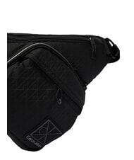 CALVIN KLEIN EMBLEM AOP Torba na ramię na czarno - Torby na ramię męskie - 4