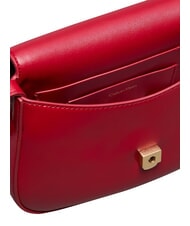 CALVIN KLEIN HARDWARE MONOGRAM Mała torba na ramię Wino Bordeaux - Torby damskie - 4