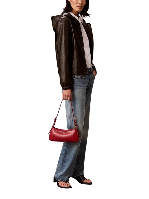 HARDWARE MONOGRAM Torba na ramię Wino Bordeaux - Torby damskie