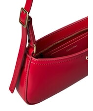 CALVIN KLEIN HARDWARE MONOGRAM Torba na ramię Wino Bordeaux - Torby damskie - 4