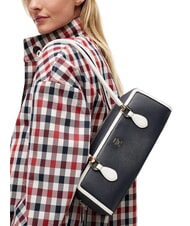 TOMMY HILFIGER TH GRACE Torba na ramię kosmiczny niebieski - Torby damskie - 2