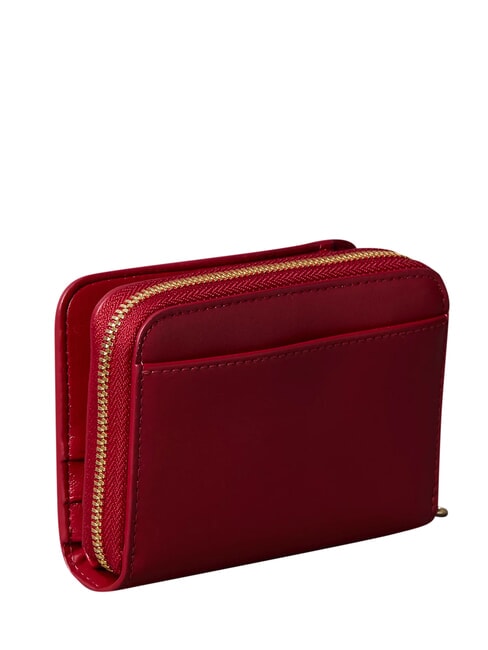 HARDWARE MONOGRAM Portfel sk&oacute;rzany Wino Bordeaux - Portfele damskie