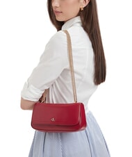 CALVIN KLEIN CK CONVERTIBLE Torba na ramię Wino Bordeaux - Torby damskie - 2