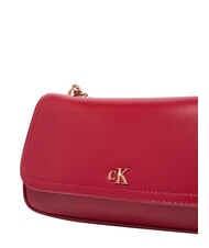 CALVIN KLEIN CK CONVERTIBLE Torba na ramię Wino Bordeaux - Torby damskie - 5