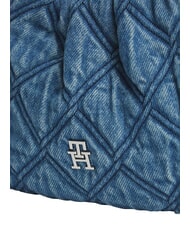 TOMMY HILFIGER TH FEMININE Mała torba na ramię drelich - Torby damskie - 5
