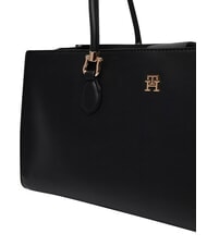 TOMMY HILFIGER TH GRACE Torba na ramię czarny - Torby damskie - 5