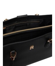 TOMMY HILFIGER TH GRACE Torba na ramię czarny - Torby damskie - 6