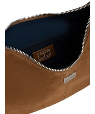 TOMMY HILFIGER TJW SLOUCHY Torba na ramię ze sk&oacute;ry zamszowej ciemny khaki g&oacute;rski - Torby damskie - 4