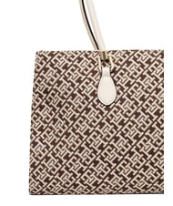 TOMMY HILFIGER TH GRACE Torba na ramię neutralny mono - Torby damskie - 3