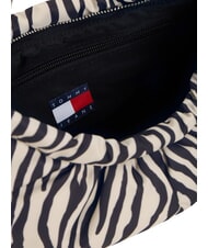 TOMMY HILFIGER TJW ICON Torba na ramię papier gazetowy z nadrukiem zebry - Torby damskie - 4