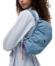 TOMMY HILFIGER TJW ICON Bawełniana torba na ramię drelich - Torby damskie - 2