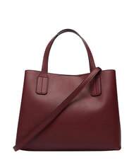 TOMMY HILFIGER TH ICON Torebka z paskiem na ramię aksamitny bordowy - Torby damskie - 3