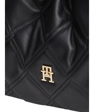 TOMMY HILFIGER TH FEMININE Torba na ramię czarny - Torby damskie - 5