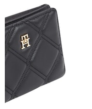 TOMMY HILFIGER TH FEMININE Portfel damski czarny - Portfele damskie - 4