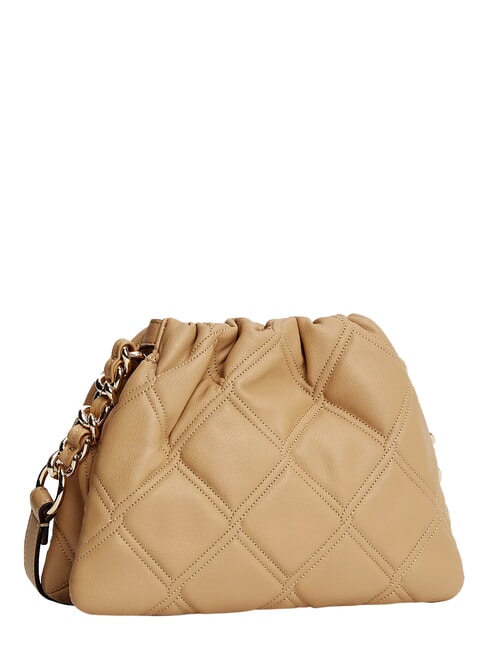 TH FEMININE Torba na ramię klasyczny khaki - Torby damskie