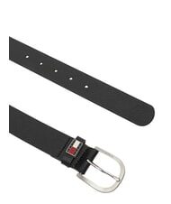 TOMMY HILFIGER TJM RYAN Pasek sk&oacute;rzany czarny - Paski - 2