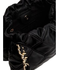 TOMMY HILFIGER TH FEMININE Pikowana torba na ramię czarny - Torby damskie - 4