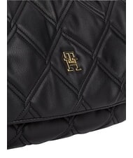 TOMMY HILFIGER TH FEMININE Torba na ramię czarny - Torby damskie - 5