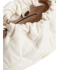 TOMMY HILFIGER TH FEMININE Torba na ramię miękki krem - Torby damskie - 4